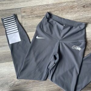 Nike pants NFL Seahawks women's size Small dri-fit gray